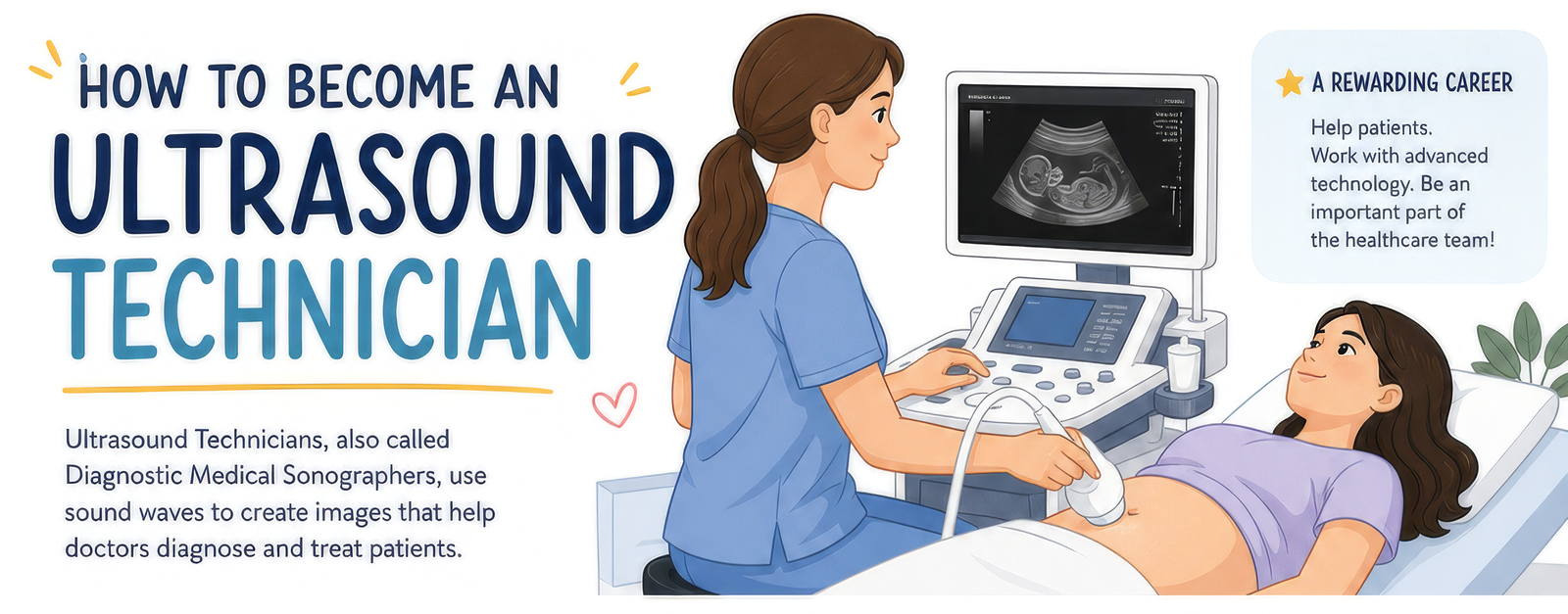 Career guide for becoming an ultrasound technician